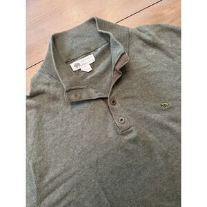 Men's Green Zip-Up Sweater